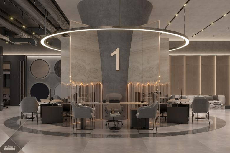office project 6371 Ercan Wood Products - Store Offices