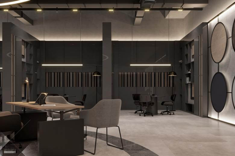 office project 6375 Ercan Wood Products - Store Offices