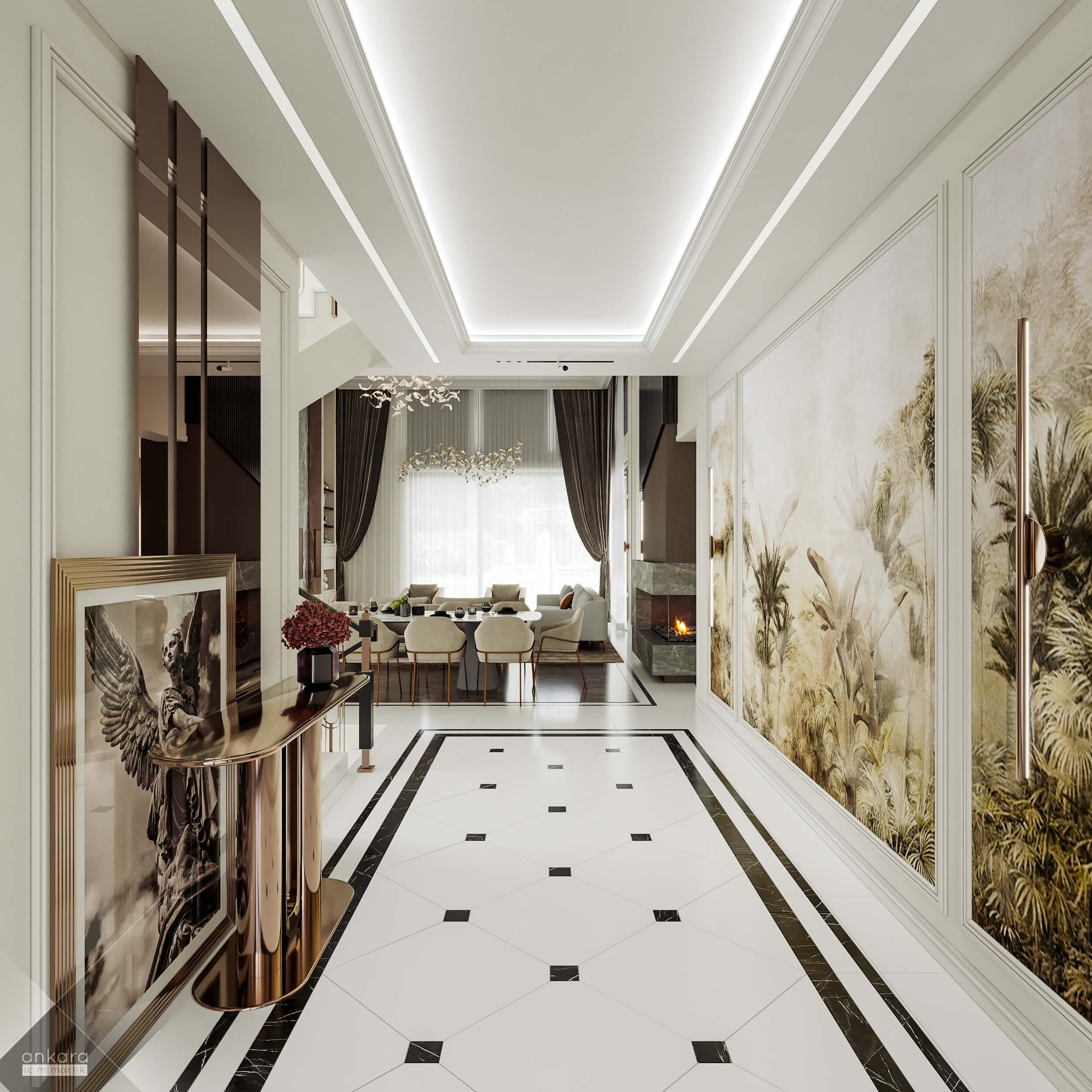 flat decoration
