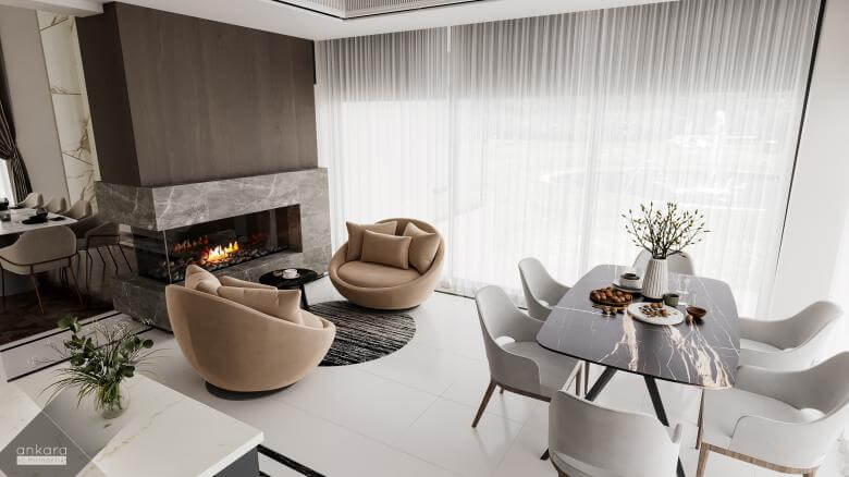  home inspiration 6391 Santra Villa Residential