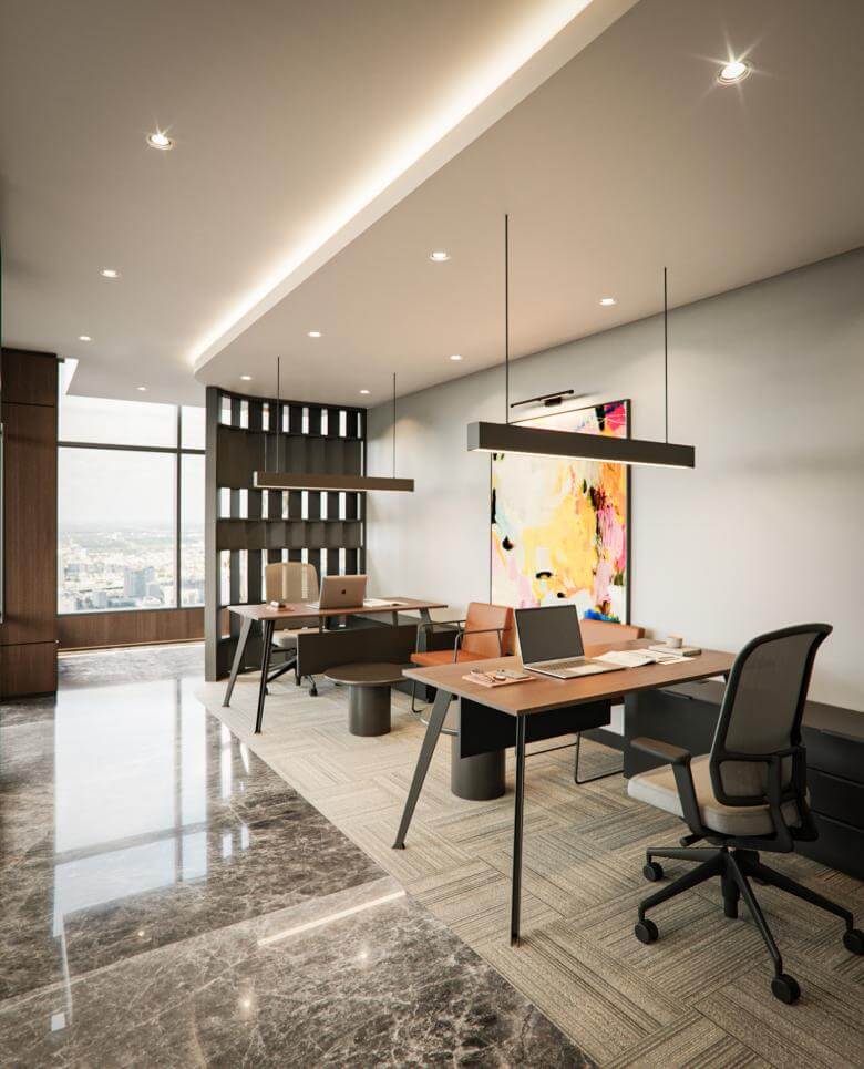 interior design 6736 Paragon Tower - Hukuk Bürosu Offices